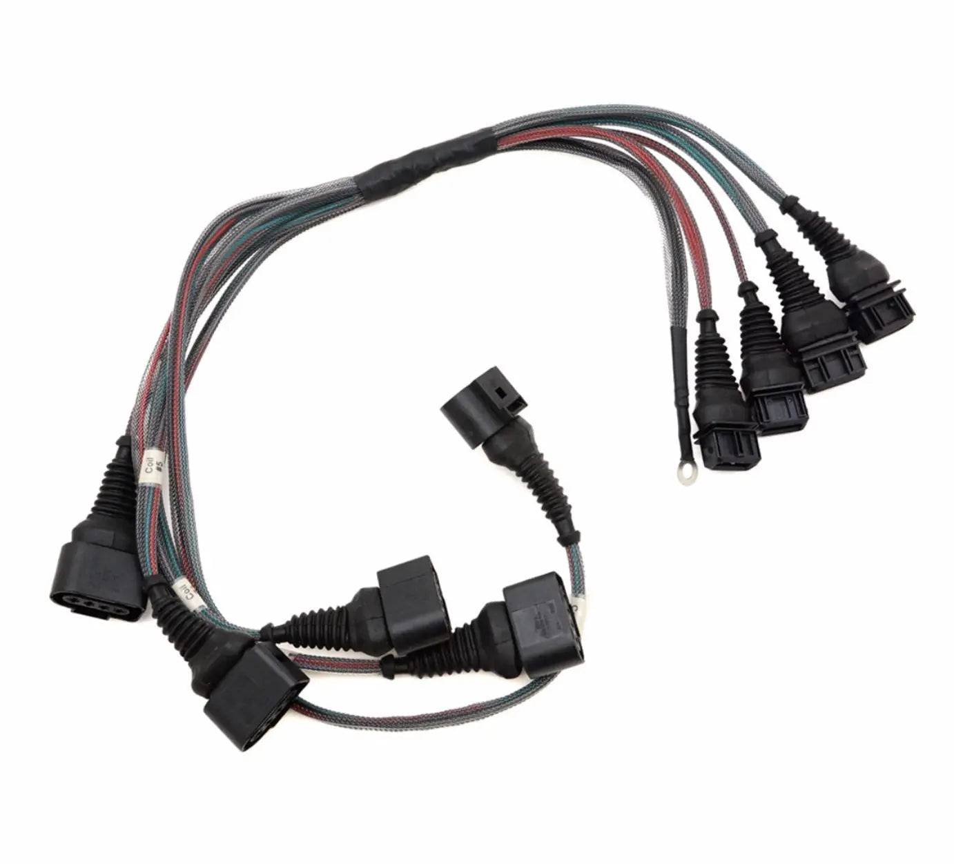 Jack Spania Racing coil pack update harness for Audi UrS4, UrS6, S2, RS2 with I5 20V AAN/ABY/ADU engines, engine parts.