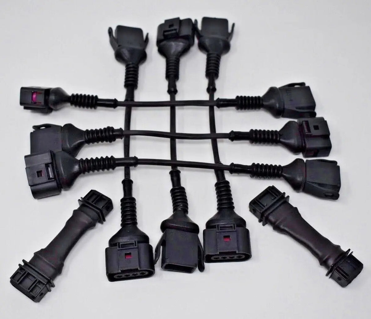 Audi S4 RS4 B5 2.7T coil conversion harness and ICM delete kit with coilpack, compatible with Jack Spania Racing engine parts