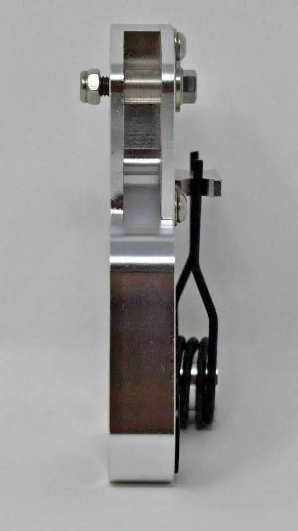 Jack Spania Racing billet shifter arm for 02-06 Acura RSX K20 K24 K-Swap transmission parts, silver metallic finish.