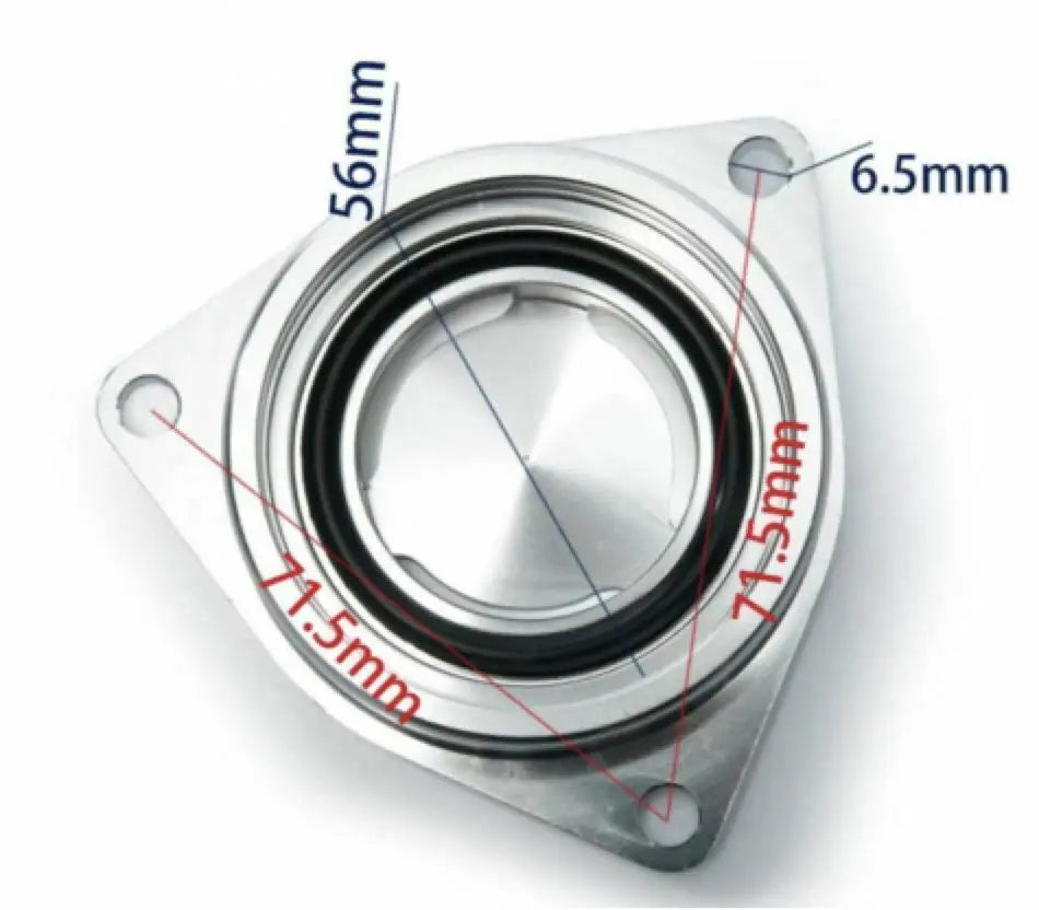 Jack Spania Racing SSQV Blow Off Valve for Hyundai Sonata 1.6T 2.0T engine, direct fit adapter, automotive engine part.