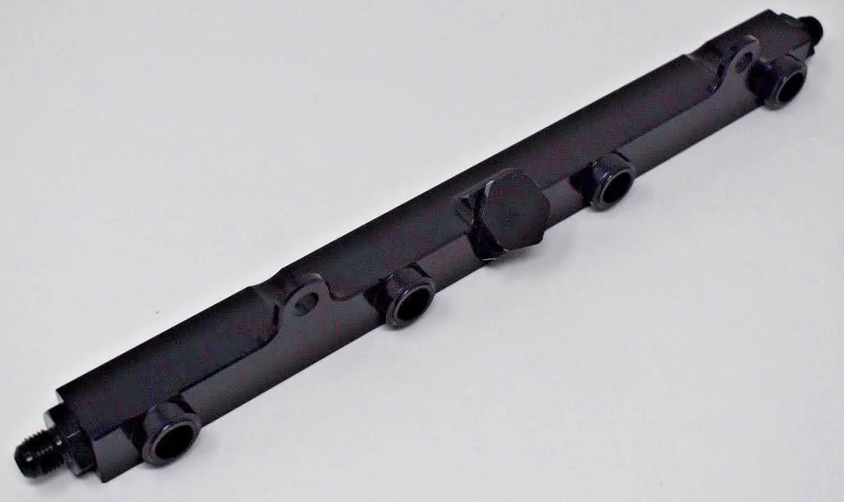 K Series Black Center Feed Fuel Rail Honda/Acura K20 K24 KSwap Civic Rsx Integra - Jack Spania Racing