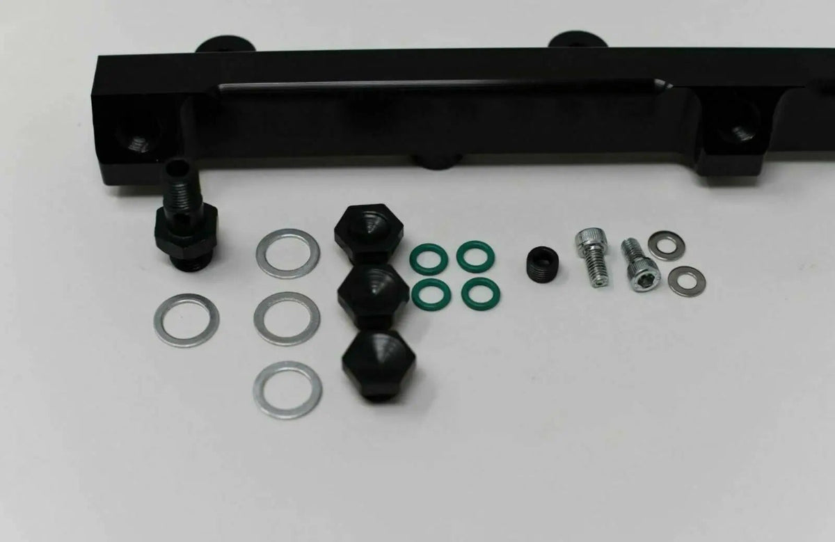 Jack Spania Racing B D H Series fuel pressure regulator gauge rail line for Honda Prelude H22 H23 F22 engine parts.