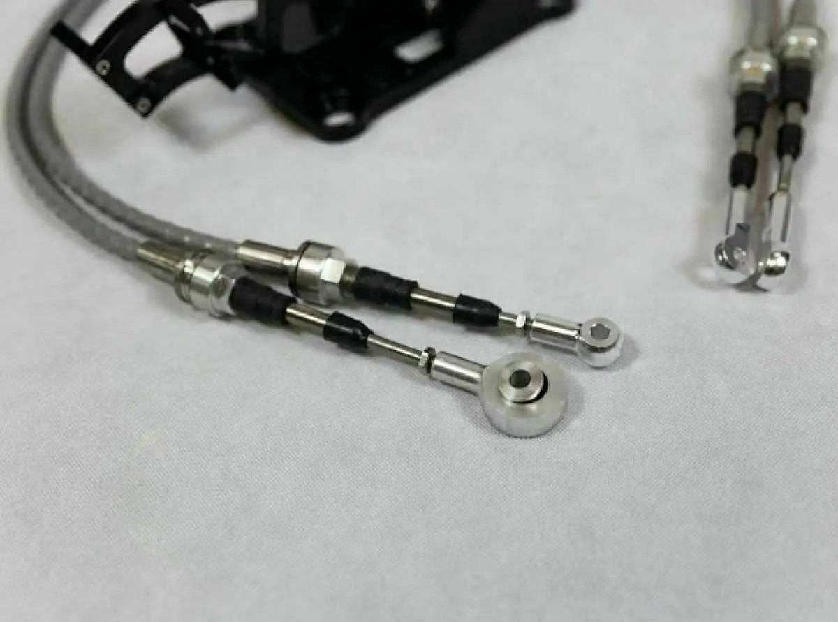 RSX Shifter Box Cables Shift Linkage H22 H23 H F Series Swap Prelude Civic F20 - Jack Spania Racing