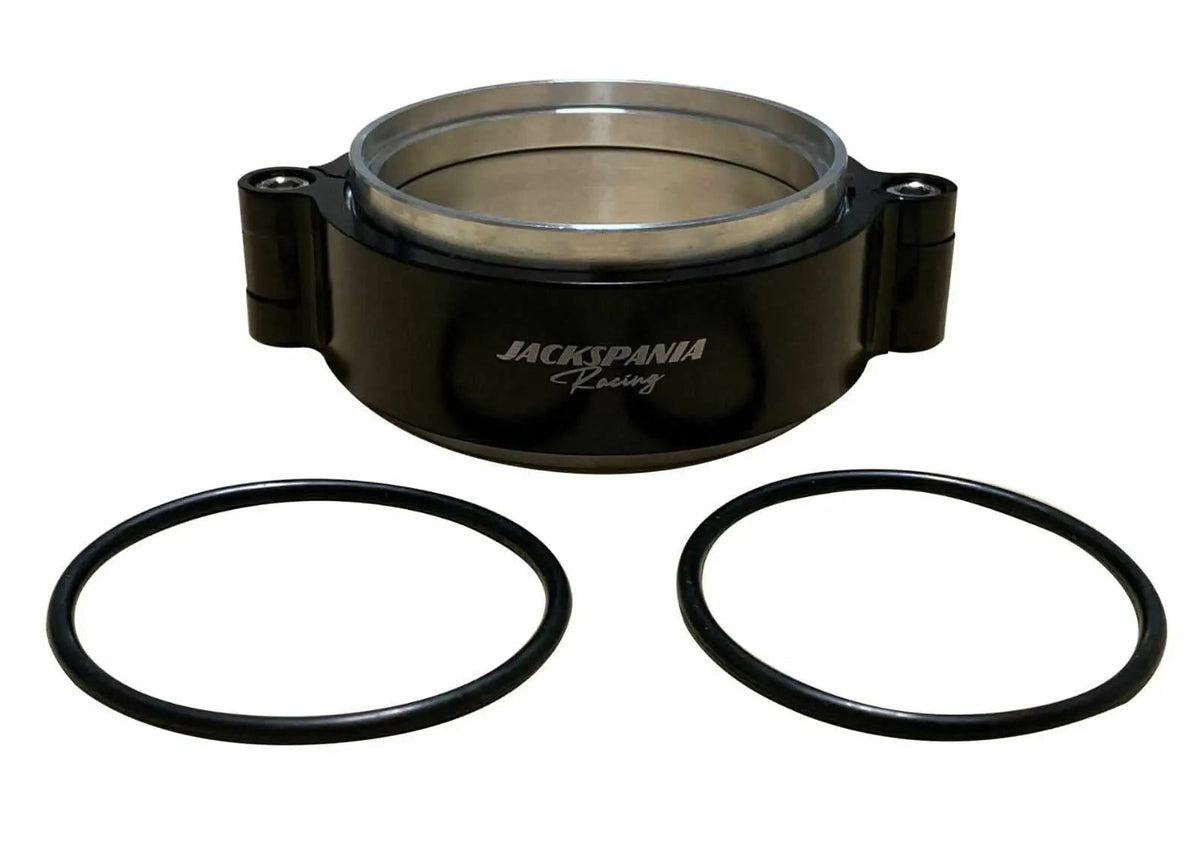 Aluminum HD clamp intake pipes for intercooler, 2.5 and 3 inch diameter, Jack Spania Racing engine parts, pipe clamp kit.