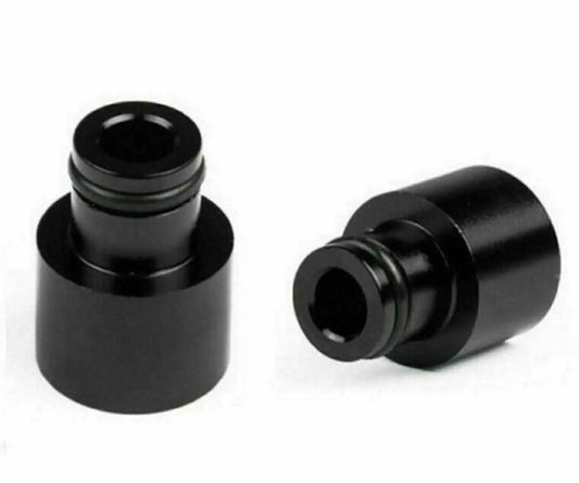 Honda Acura RDX fuel injector conversion top hats by Jack Spania Racing, for B18, B16, D16, B20, H22, and F22 engine parts.