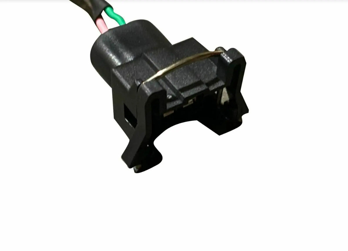 Wire harness adapter for Mini Delphi Multec to Jetronic EV1 fuel injectors, compatible with LS engine by Jack Spania Racing.
