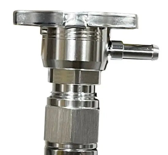 Jack Spania Racing K Series upper coolant housing filler neck cap for K20Z3, K20, K24 engines on a car engine component.