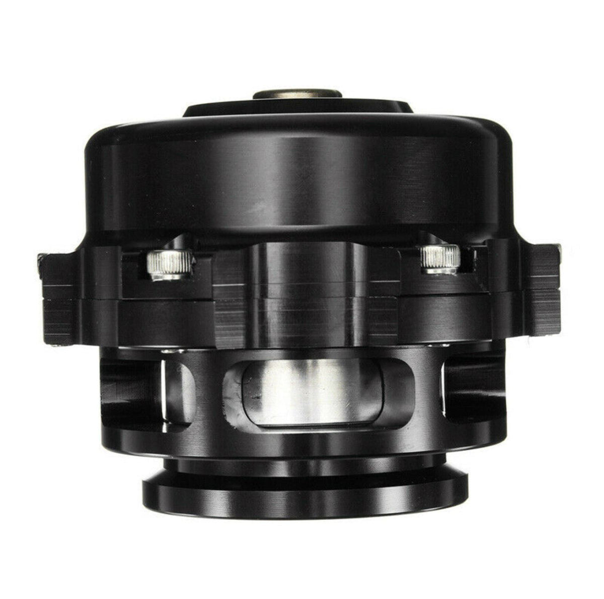 Jack Spania Racing Q BV50 50mm blow-off valve with TiAL spring compatibility, engine part for turbocharged vehicles.