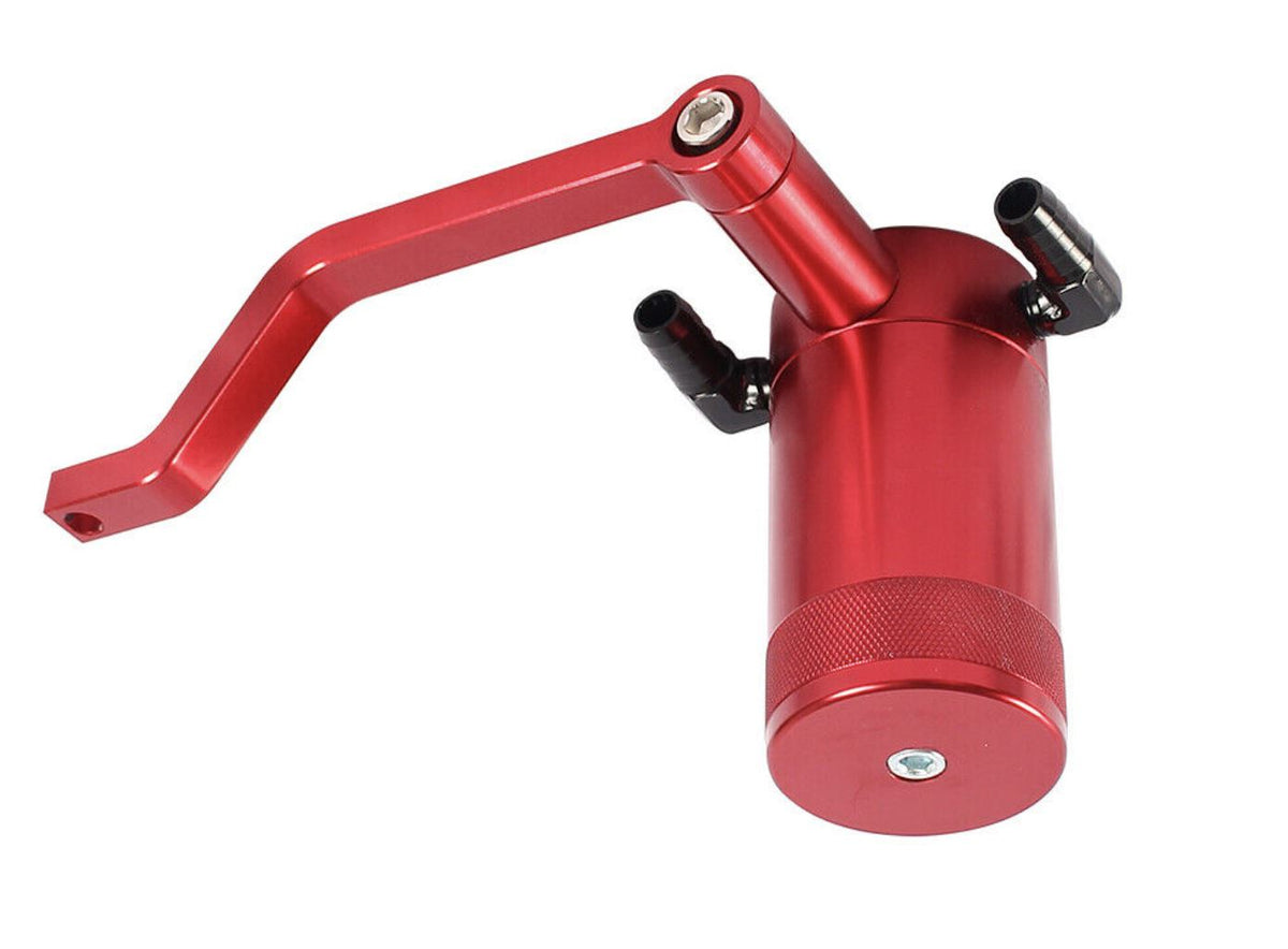 Jack Spania Racing catch can for Chrysler 300 Hemi and SRT models, engine parts for 5.7L, 6.1L, and 6.4L engines.