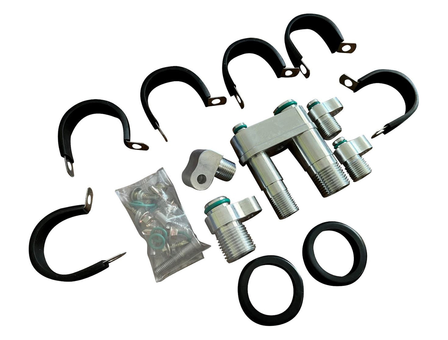 K Series K20 K24 RSX Type S R DC5 EP3 AC Hose Conditioner Fittings Adapters A/C - Jack Spania Racing