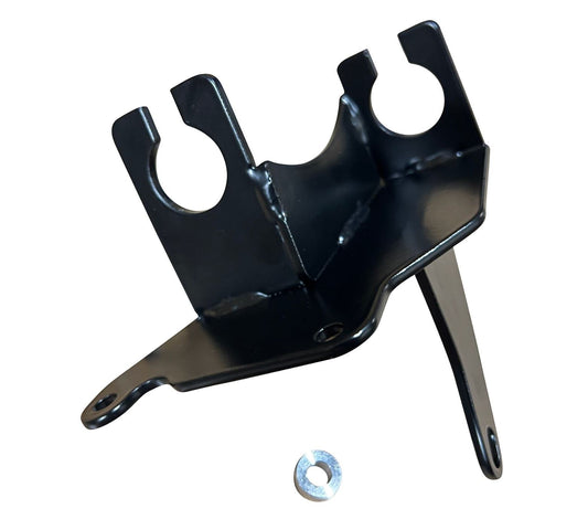 Jack Spania Racing K Series MR2 swap transmission bracket with shifter cables for SW20 and AW11 models.