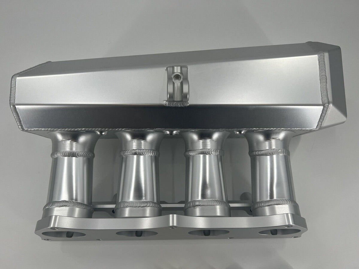 90mm K Series engine intake manifold by Jack Spania Racing for K20 and K24 engines, with side feed plenum for EG, EK, DC2, and RSX.