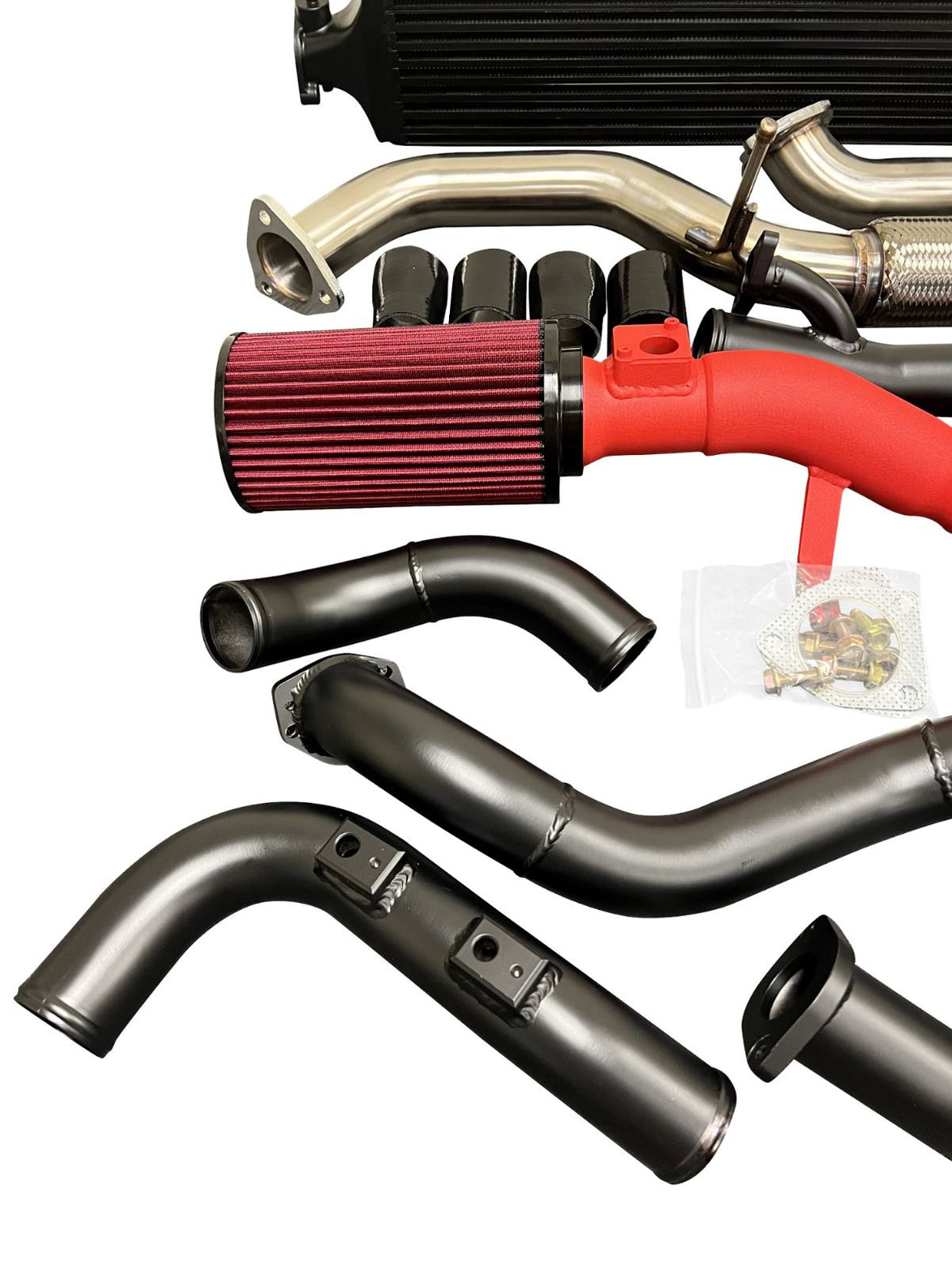 Honda Civic 1.5T Intercooler Front Pipe Cold Air Intake Water Inlet Stage 2 Kit - Jack Spania Racing