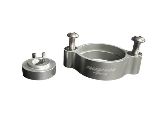 JackSpania Racing billet B series TPS adapter kit for K20 K24 throttle bodies, engine part for B to K series conversion.