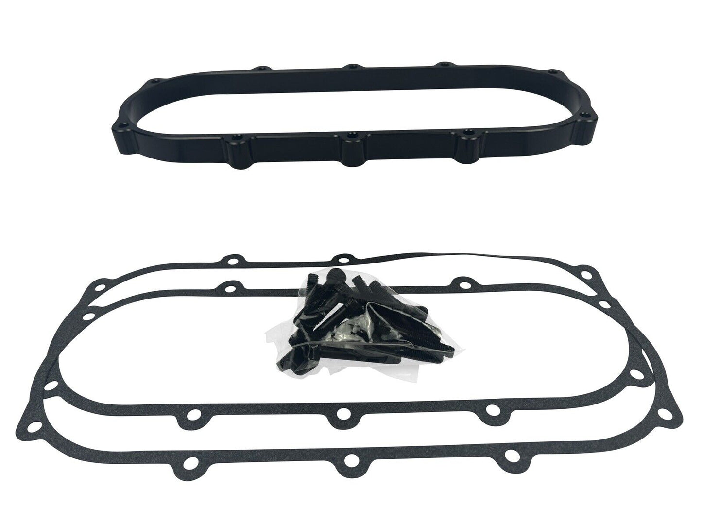 JackSpania Racing billet 1L plenum spacer plate for Skunk2 Ultra Race intake manifolds, 90mm engine parts.