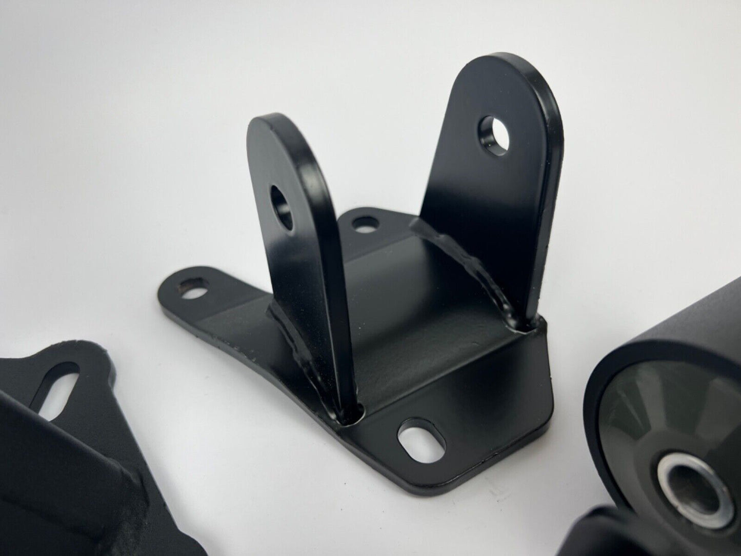 JackSpania Racing J Series swap engine motor mounts for Honda Civic EG and Acura Integra DC2, made of durable 85A polyurethane.
