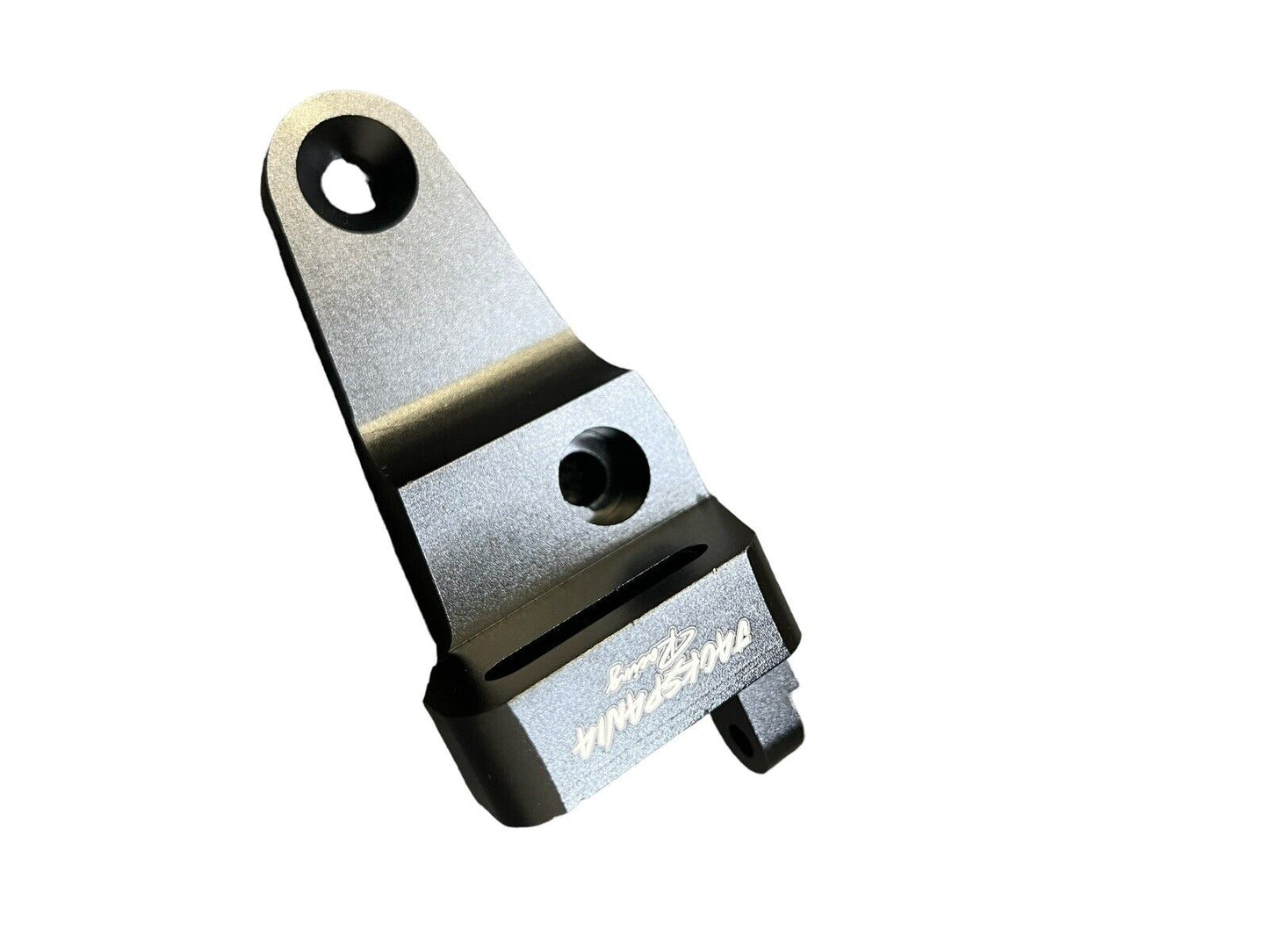 JackSpania Racing B Series power steering bracket for P72 style B16 GSR and Type R Acura EG EK B18 engine applications.
