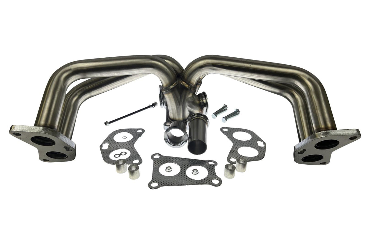 JackSpania Racing turbo header manifold for Subaru Impreza WRX 2015-2020, equal length exhaust part in 304 US stainless steel.