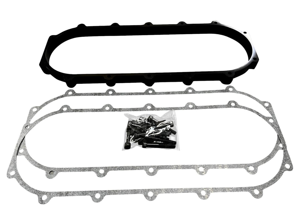 JackSpania Racing billet 0.5L plenum spacer plate for Skunk2 Ultra Street intake manifold, engine parts for performance upgrades