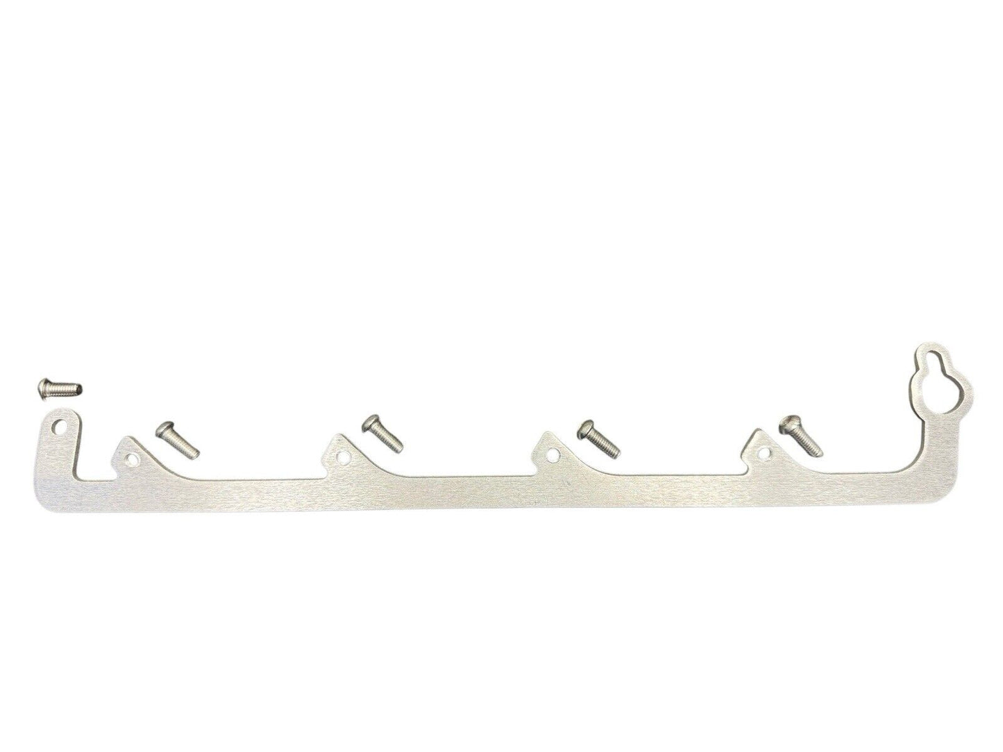 JackSpania Racing D Series D17 coil pack spark plug adapter bracket for D16 engine parts, shown mounted on engine.