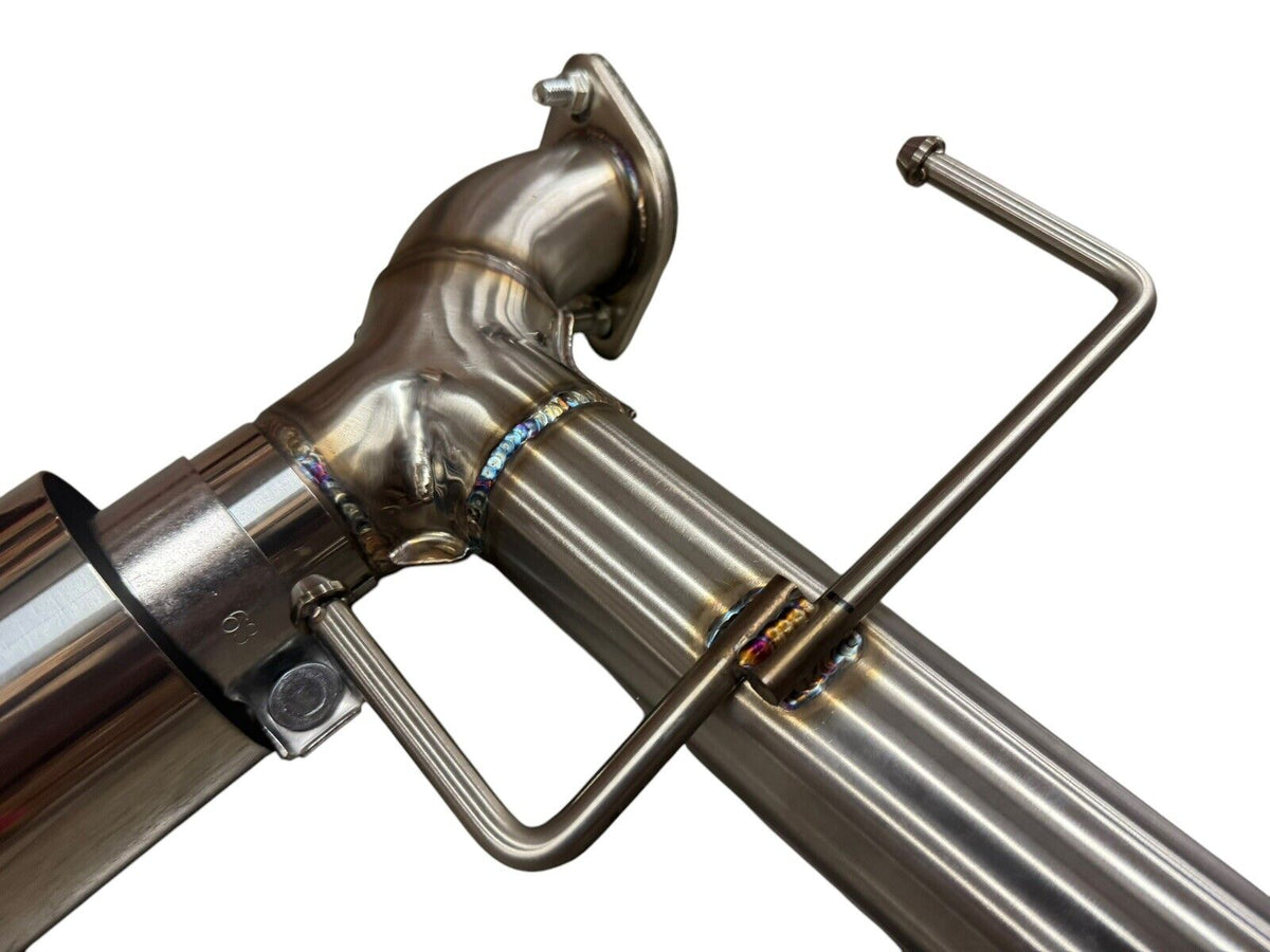 Stainless Dual Tip Wall Axle Back Exhaust For Scion Subaru FR-S BRZ 2012-2020