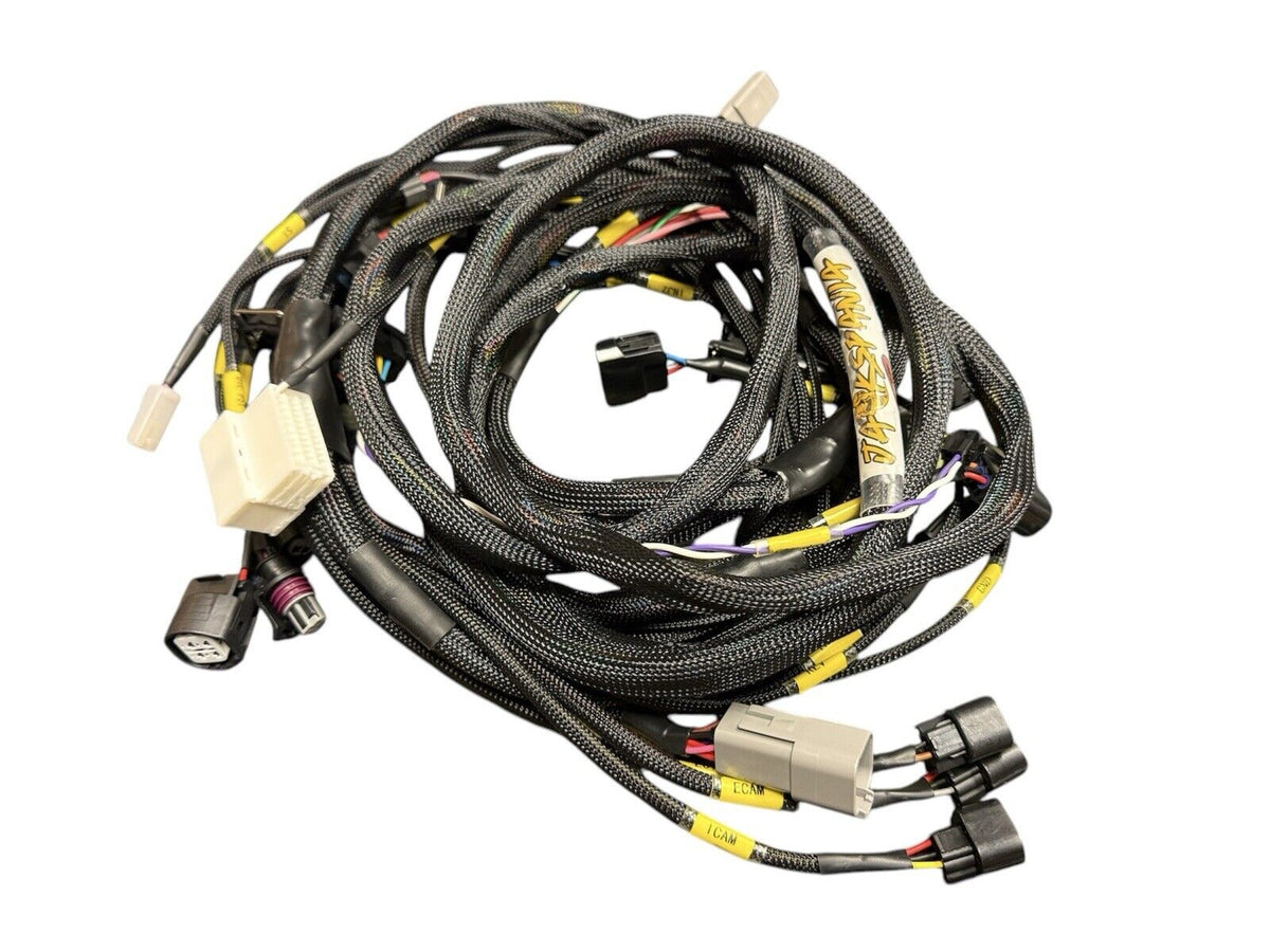 JackSpania Racing K20 K24 FT450 Fuel Tech K Series tucked engine harness for Honda Acura K swap engine parts.