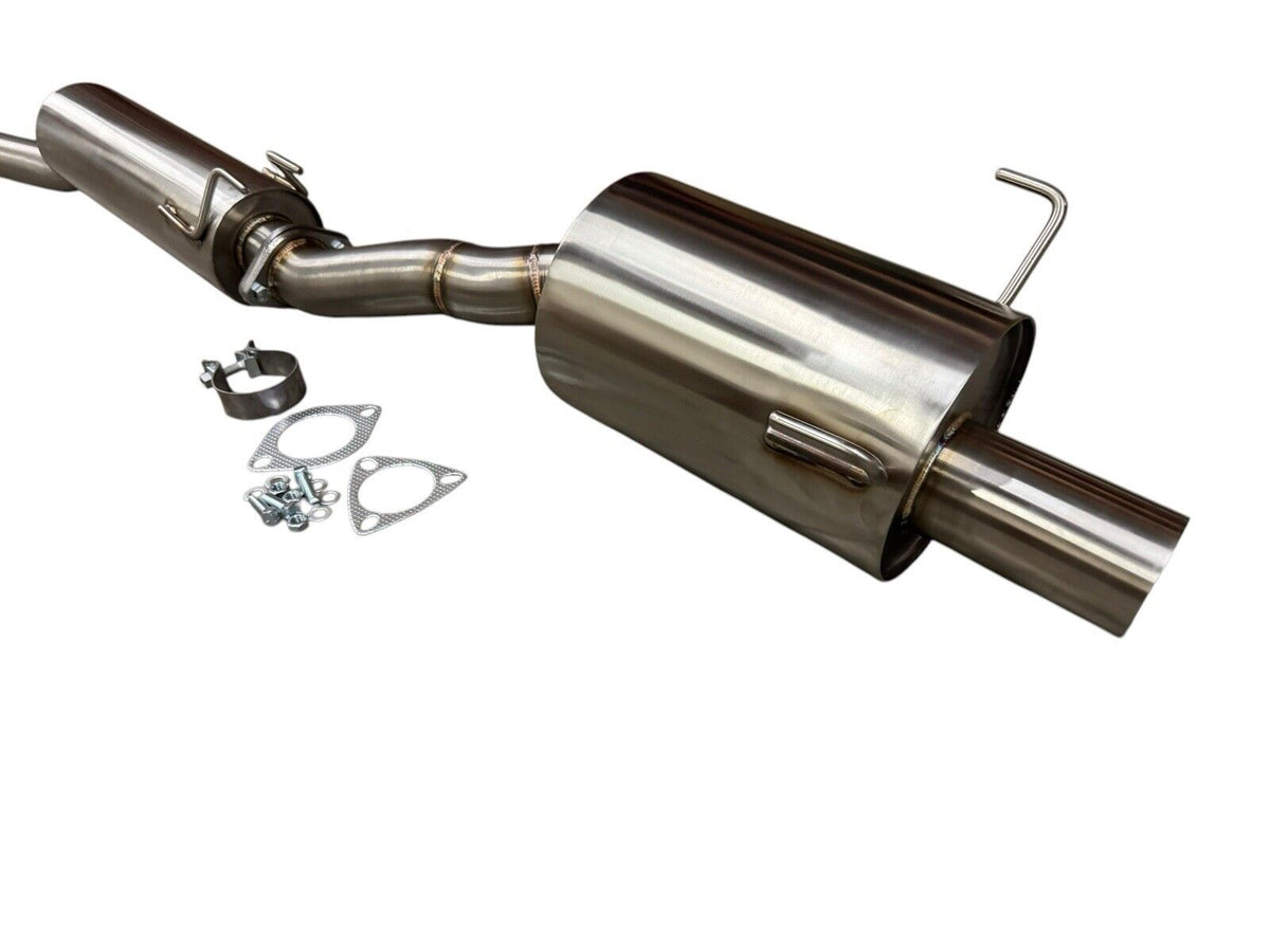 Stainless Steel 2.75" Inch Catback Exhaust System Muffler For Honda Civic EP3 Si Type R