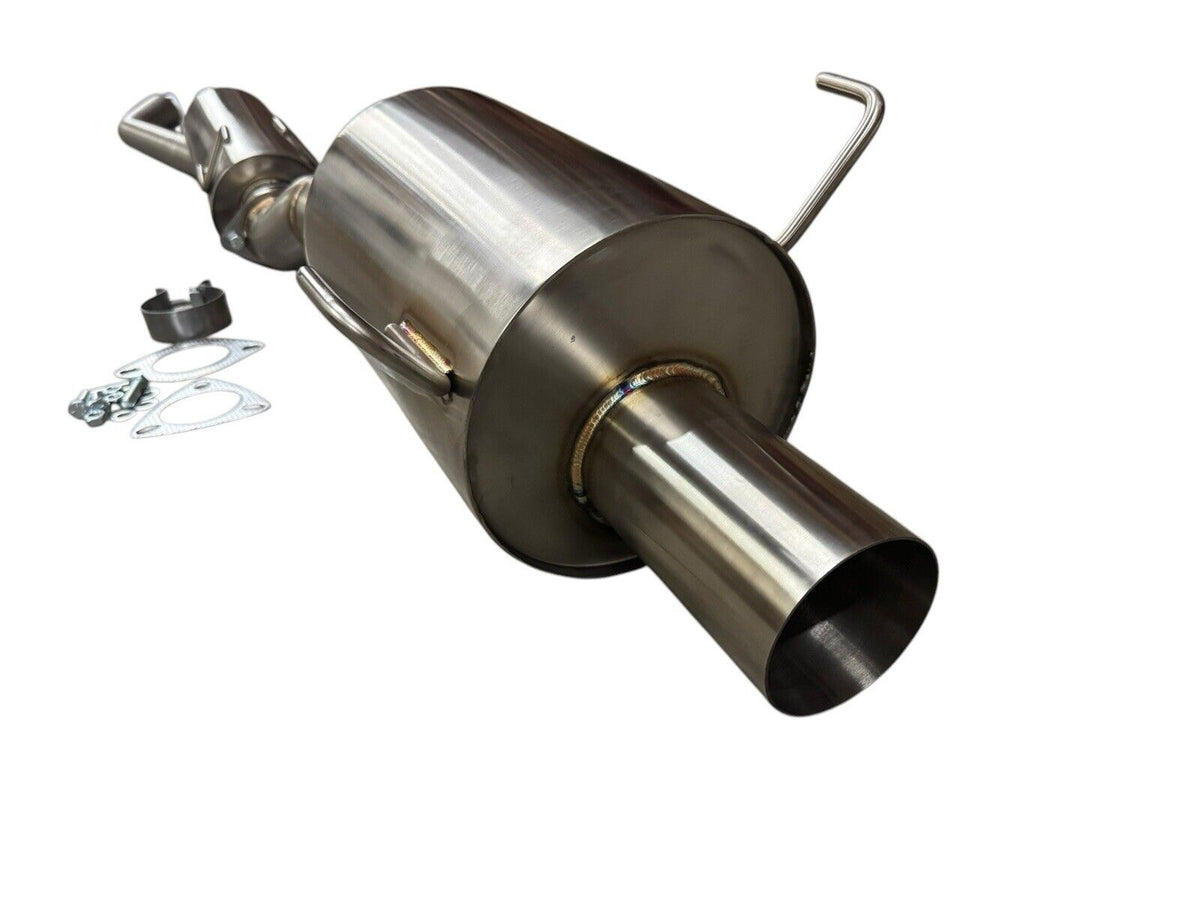 Stainless Steel 2.75" Inch Catback Exhaust System Muffler For Honda Civic EP3 Si Type R