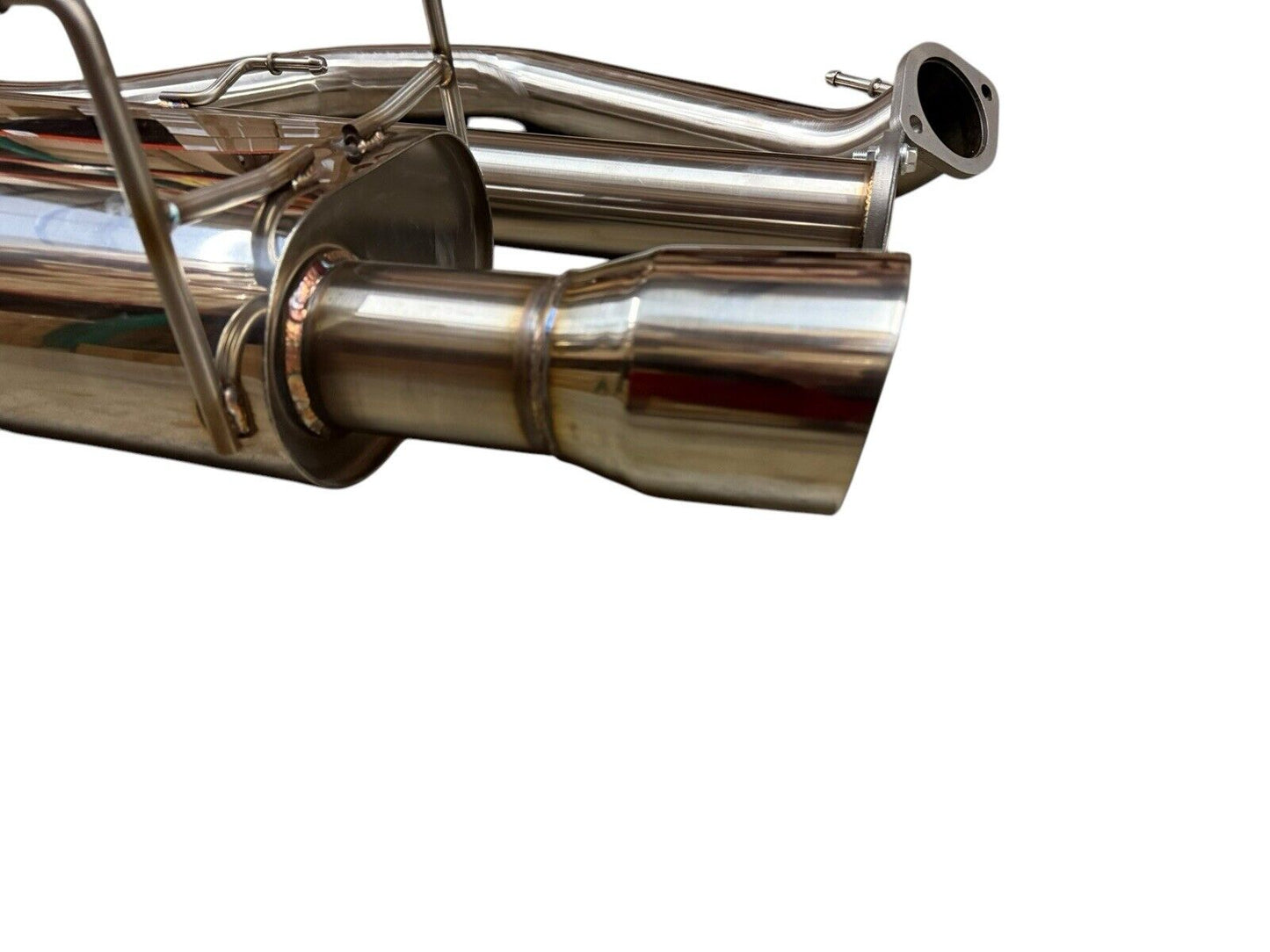 3-inch stainless steel catback exhaust muffler for Honda Civic 92-00 2 & 4 door EX by JackSpania Racing