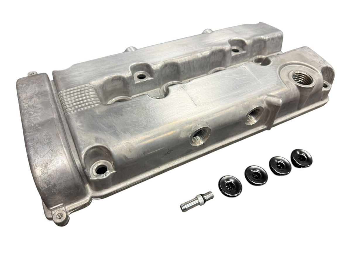 Magnesium B Series V2 Vented Valve Cover B16 B18 AN10 For Honda Acura DOHC Vtec