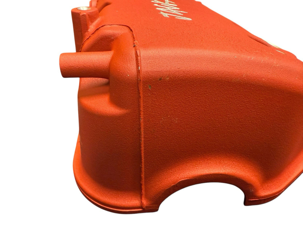 JackSpania Racing D Series vented valve cover for Honda D15 D16 VTEC engines, featuring black finish and integrated venting system.