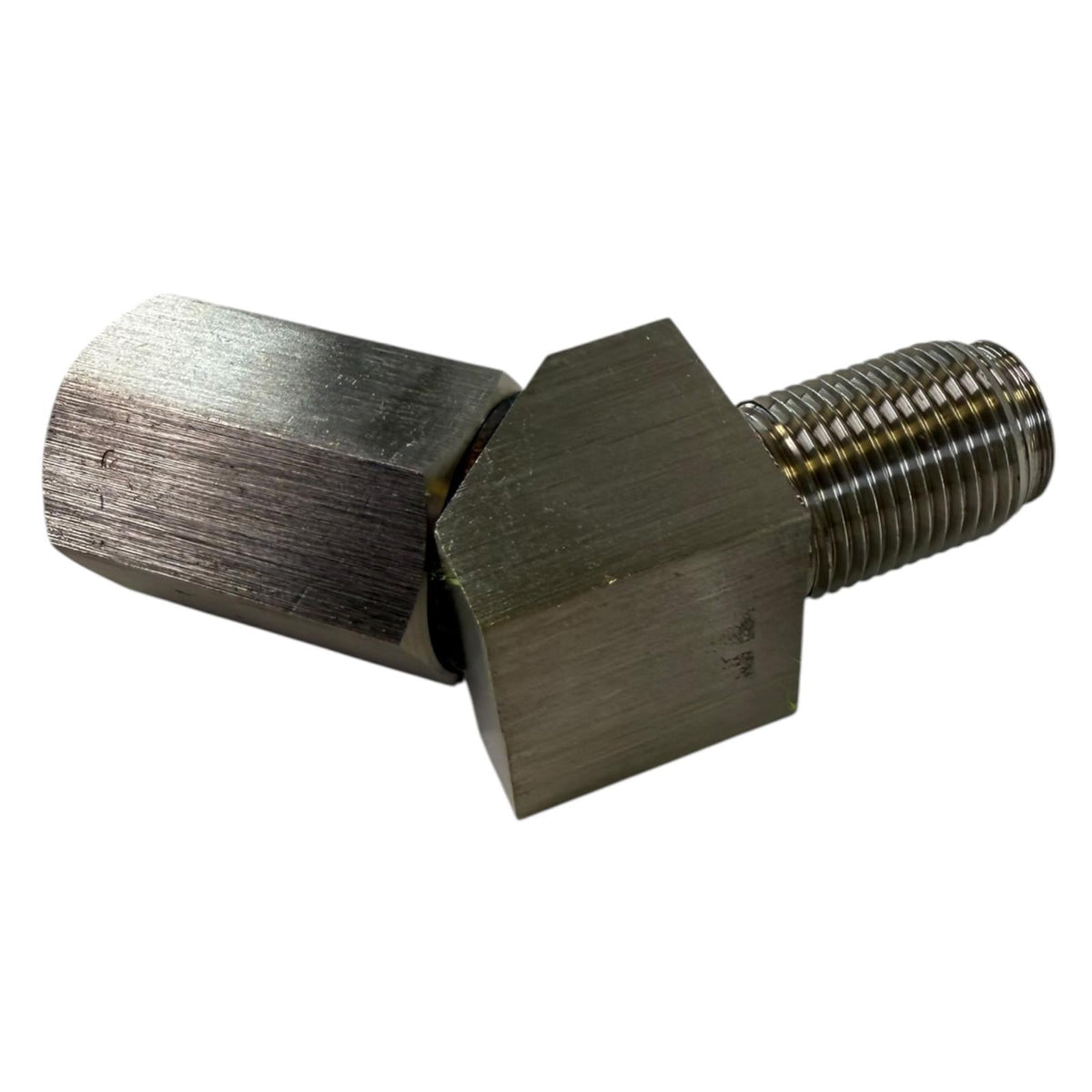 JackSpania Racing O2 Sensor Spacer for exhaust systems, 45-degree CEL fix for P0420, P0042, P0430 error codes.