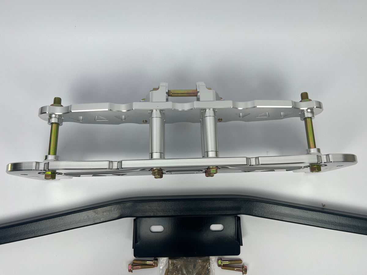 JackSpania Racing rear differential diff brace mounting kit for Acura RSX Type S and Civic EM2 AWD transmission parts.