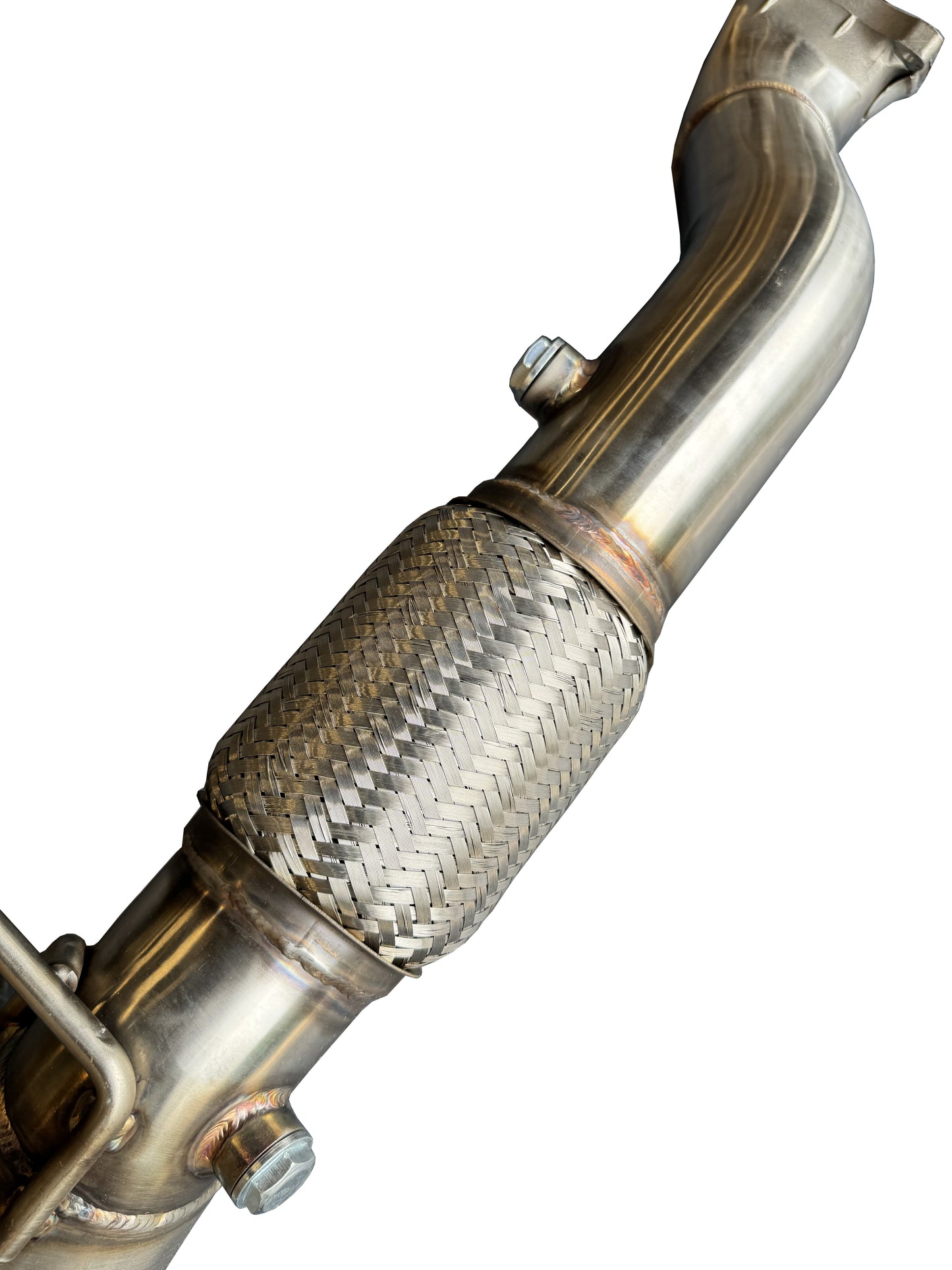 JackSpania Racing K Series Megaphone Header Downpipe for 2012-2015 Honda Civic Si and 2013-2015 Acura ILX cast bellmouth exhaust part