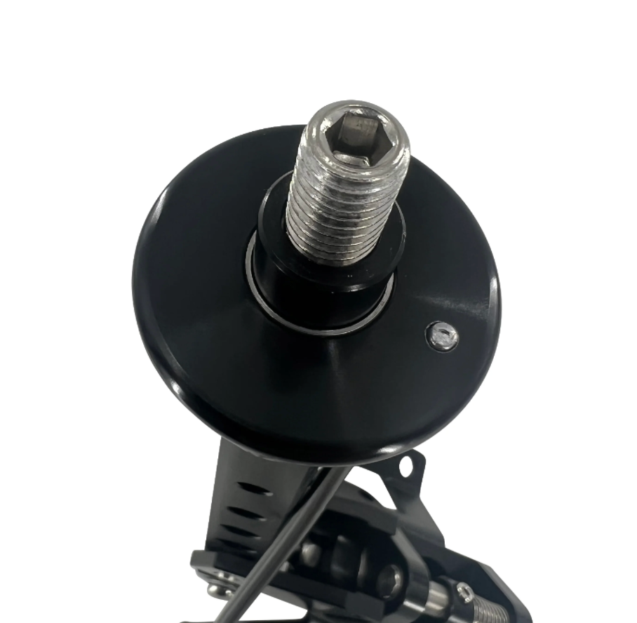 Billet aluminum short shifter box for Hyundai Genesis Coupe lockout H pattern, by JackSpania Racing, showing precise metal construction.