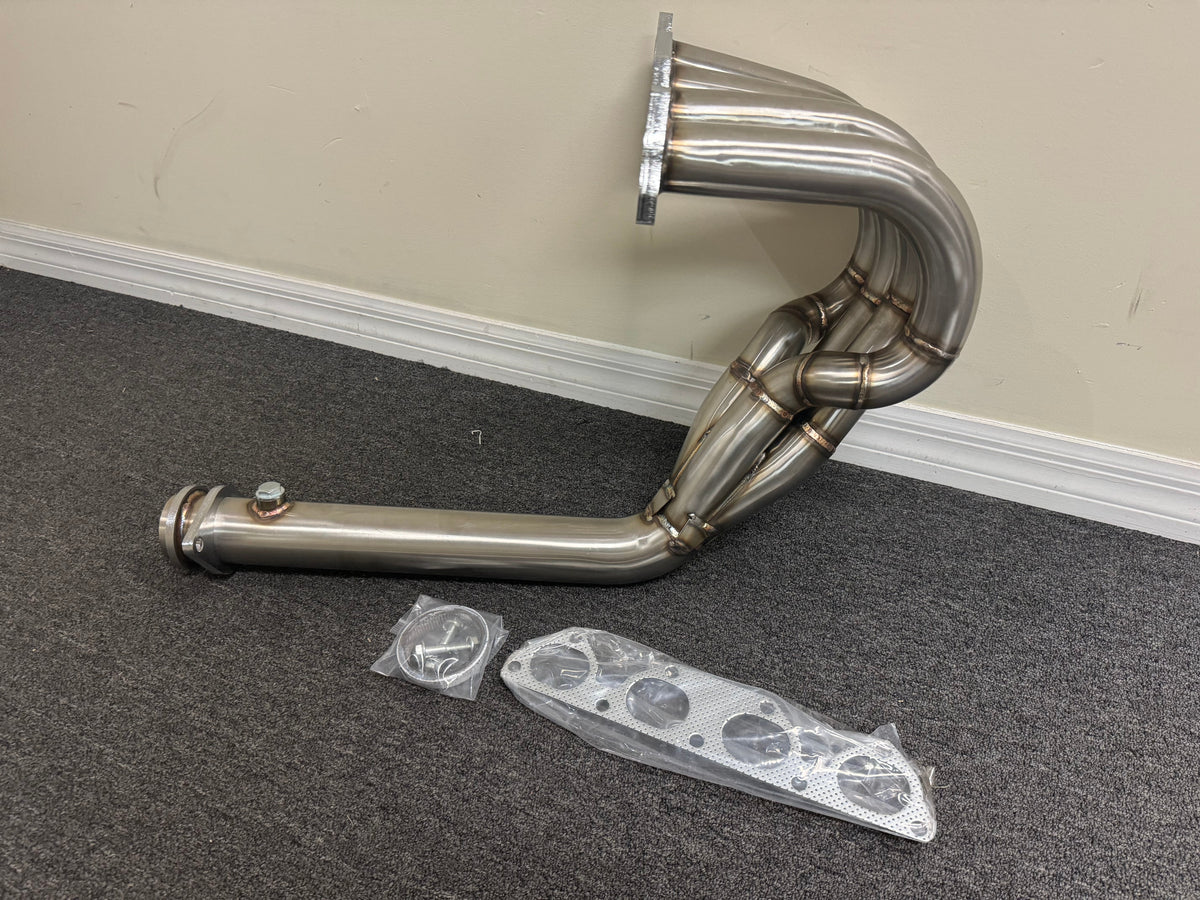 JackSpania Racing Randy Monroe RF V3 B Series Swap big tube style 4-1 header for B16, B18, B20, EG, EK, DC2 exhaust parts