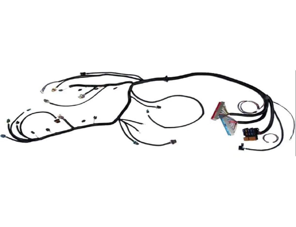 Vortec 4.8/5.3/6.0 standalone wiring harness with T56 drive-by-wire for engine retrofit by Jack Spania Racing