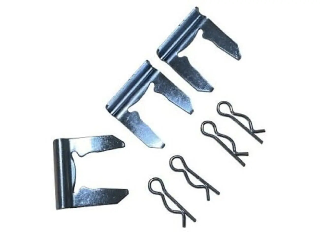 Jack Spania Racing K20 K24 shifter cable mounting clips and pins for transmission, OEM hardware for reliable shifting performance.