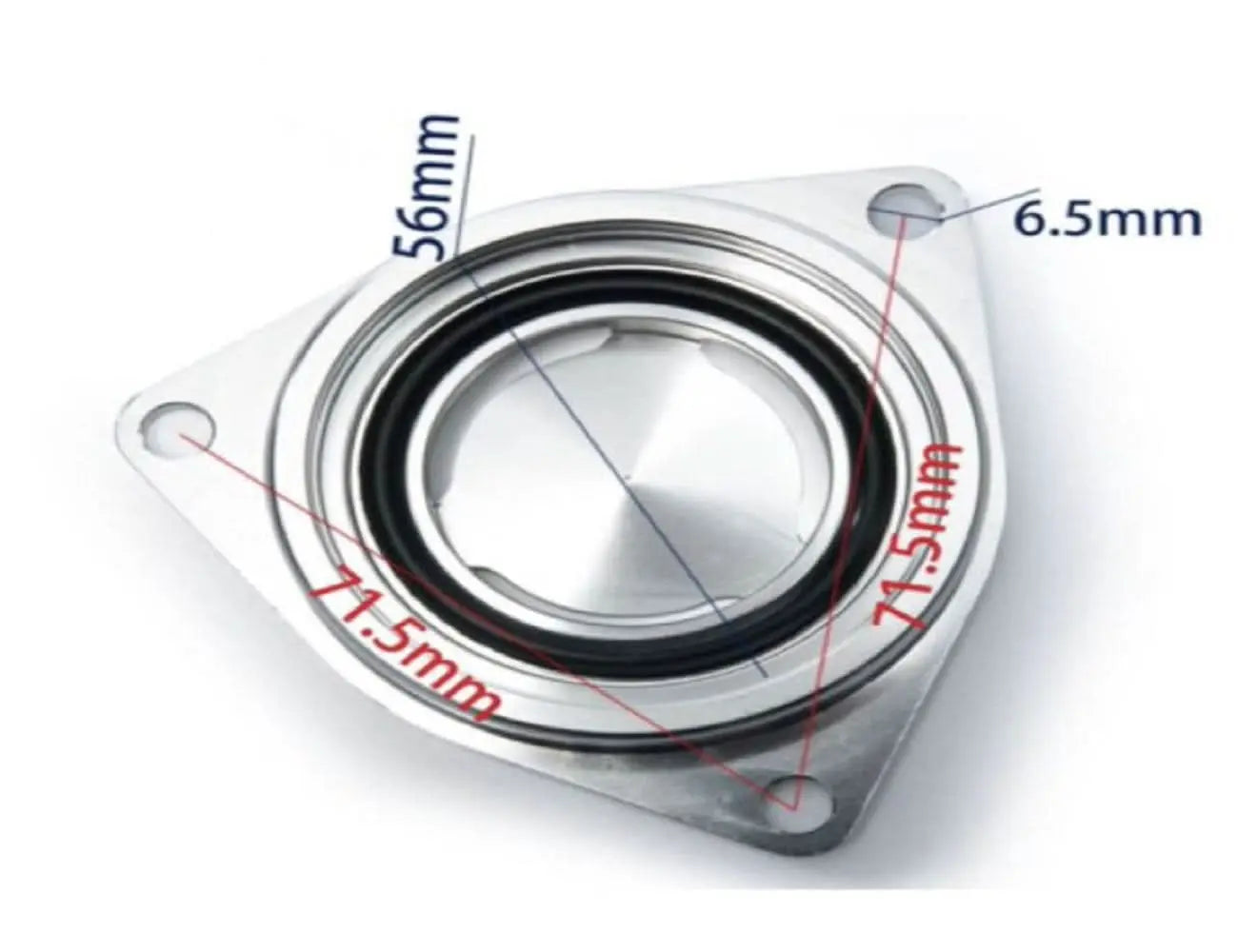 Jack Spania Racing SSQV blow off valve for HKS Hyundai Sonata 2011-2018, direct fit engine part with adapter.