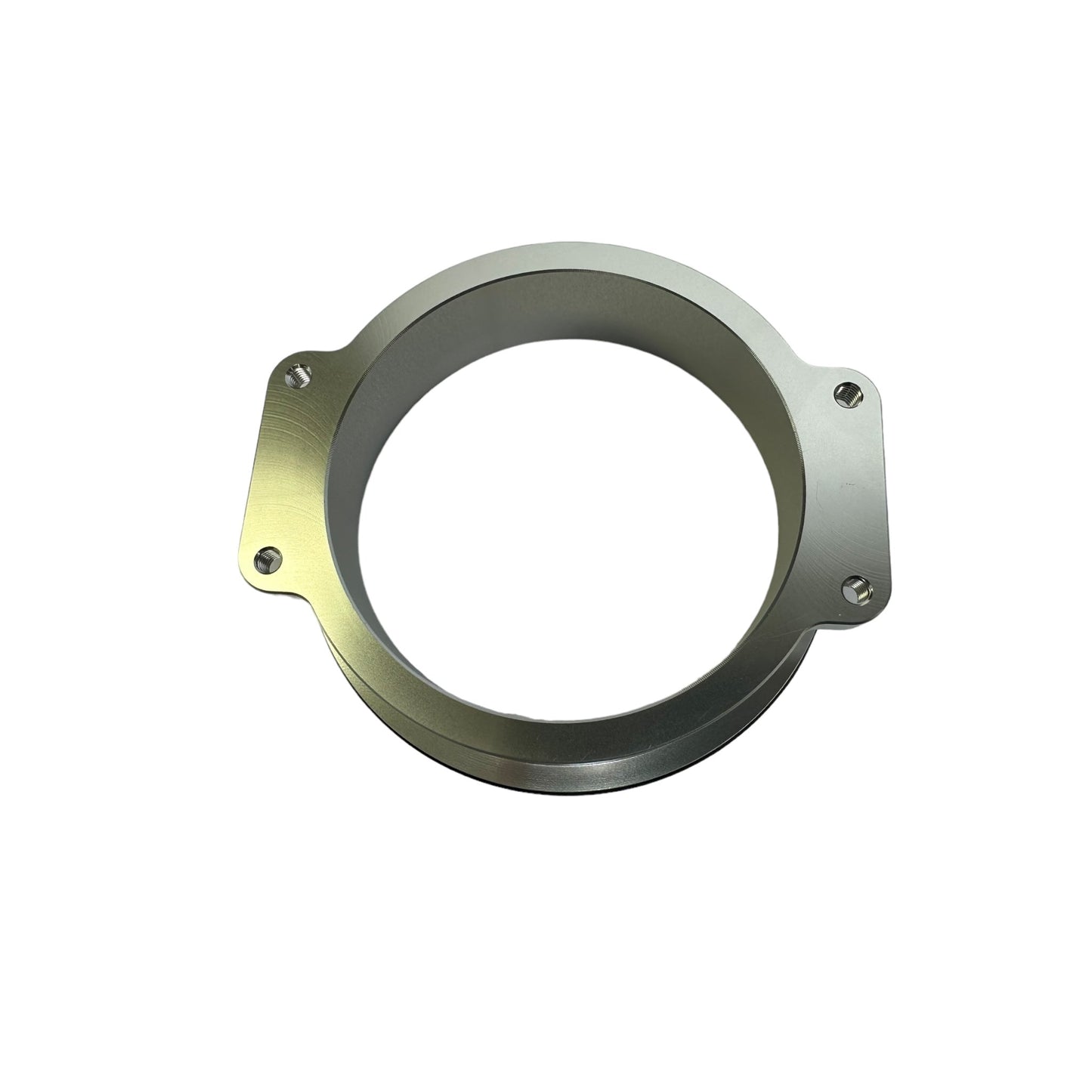 JackSpania Racing 4-inch Vanjen coupling adapter inlet for 90mm throttle body, engine part for vehicle performance.