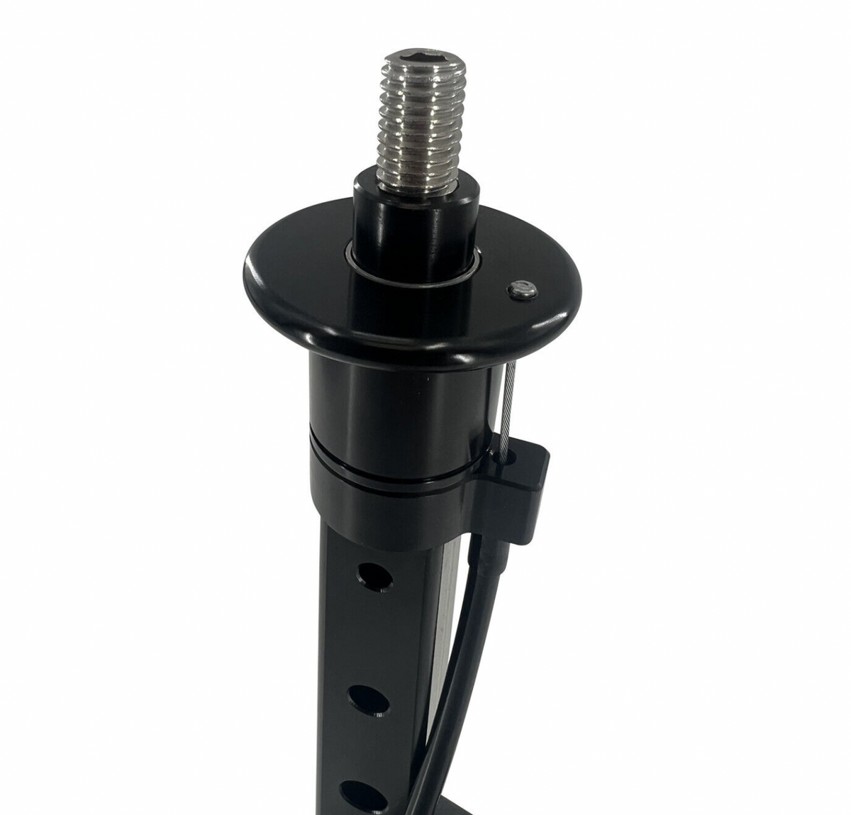 Jack Spania Racing billet B D Series race shifter box for Honda Acura EG EK CRX transmission parts, showing the precision-machined metal component.