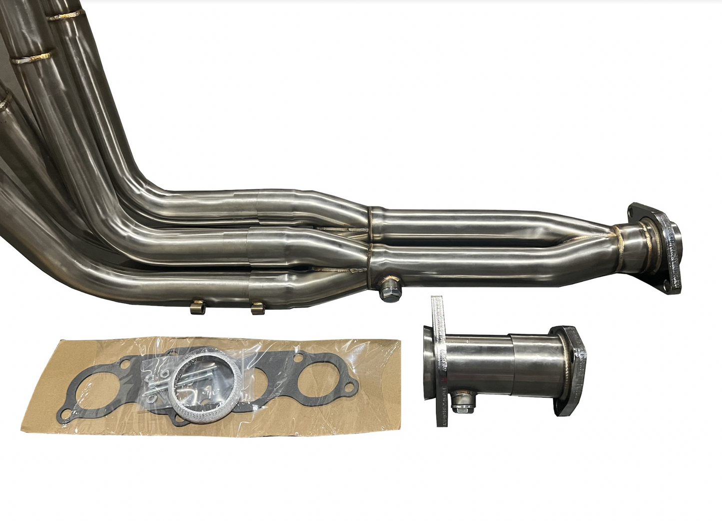 Jack Spania Racing K Series high flow 4-2-1 exhaust header for 2004-2008 TSX and 2003-2007 Euro Accord CL7 CL9, metal construction.