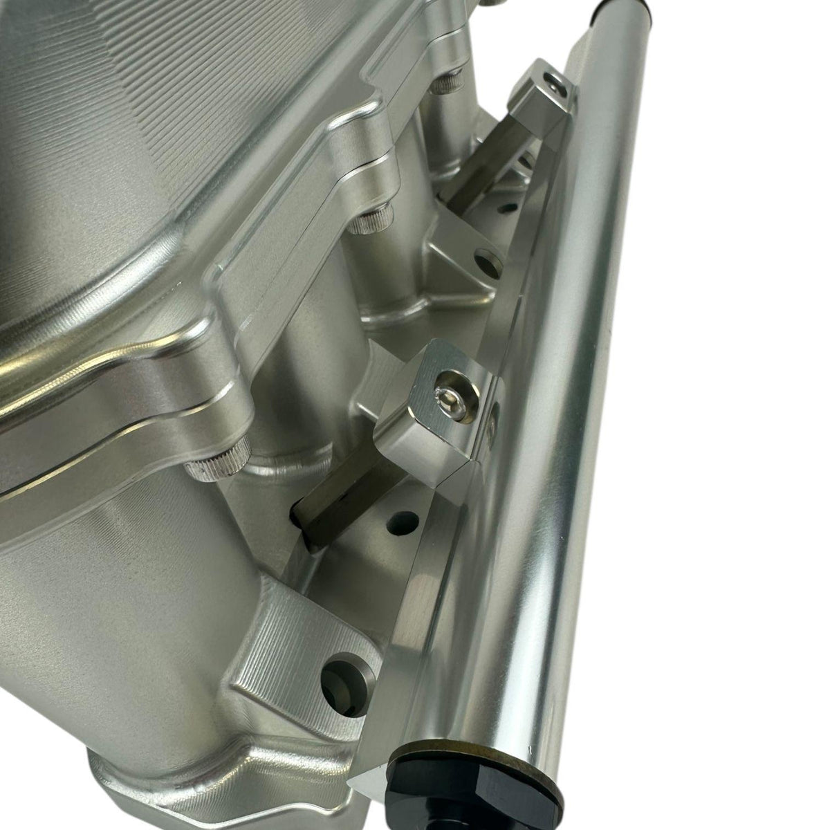 JackSpania Racing K Series billet intake manifold for K20, K24, and K swap engines on Honda Civic and Acura TSX models.