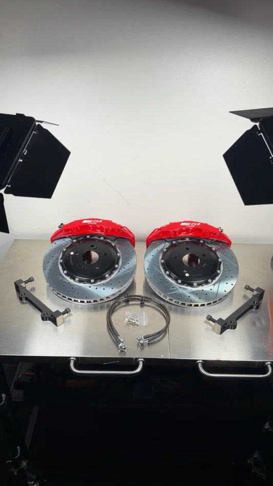 6-Piston CTS-V Front Big Brake Kit 355mm Rotors for Acura RSX 2002-2006