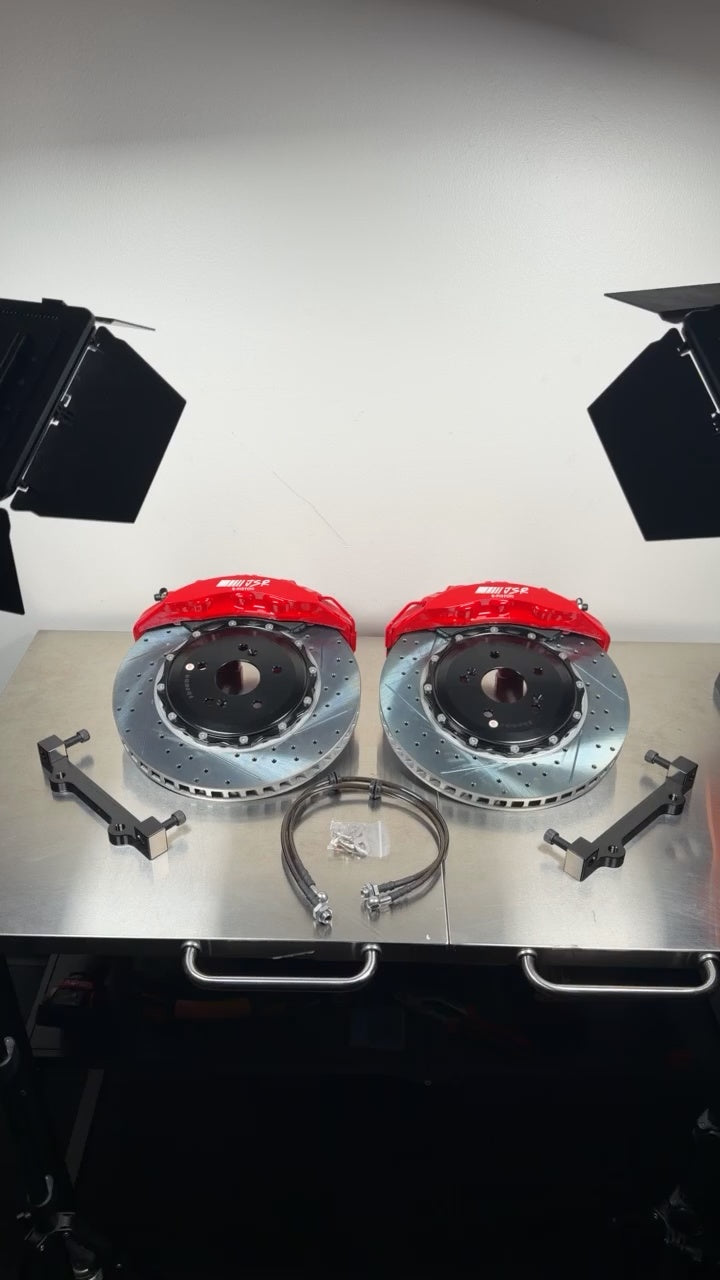 6-Piston CTS-V Front Big Brake Kit 355mm Rotors for Acura RSX 2002-2006