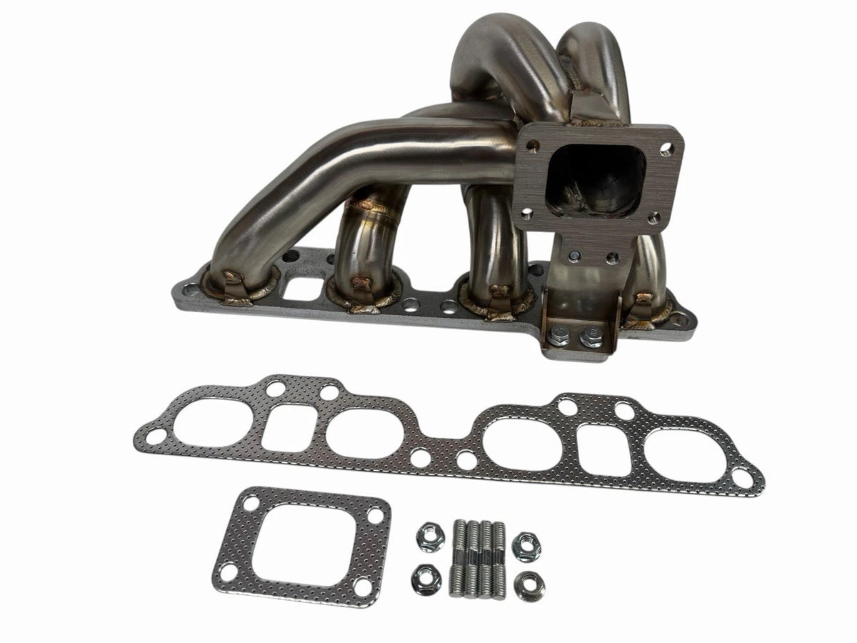 SR20DET Tubular Bottom Mount Turbo Manifold For Nissan 240SX S13 S14 Silvia