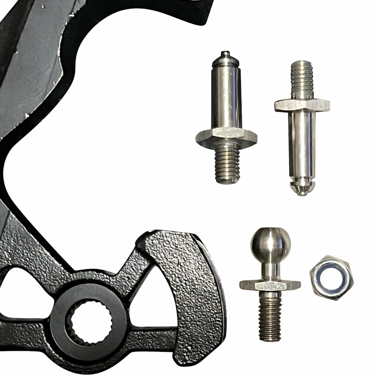 Short shifter for VW Audi Beetle MK5, Golf, Jetta, Octavia, and S3 from JackSpania Racing, designed for 2.0T, 2.0TFSI, 2.0TDI engines.