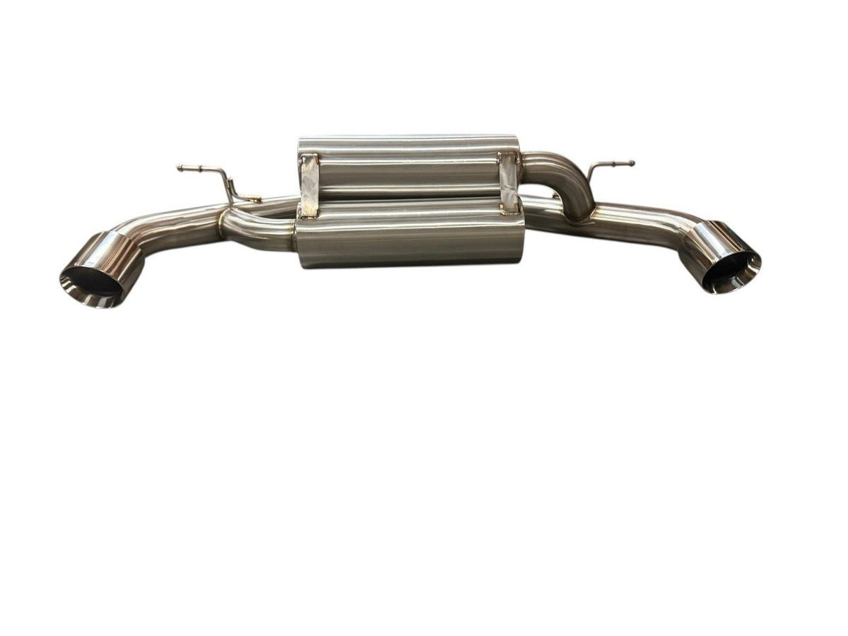 Stainless Steel Axle Back Exhaust For Toyota Supra GR A90 Muffler Helmholtz B58