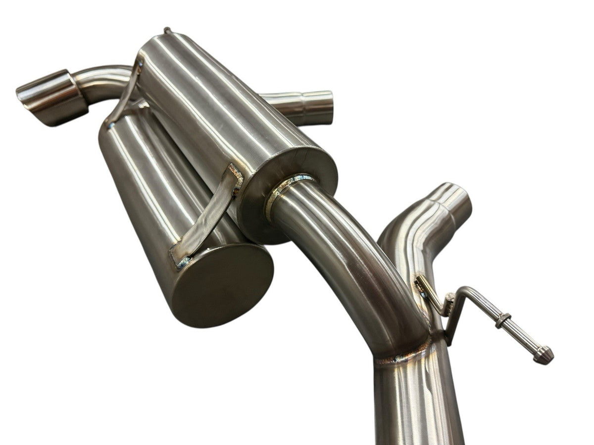 Stainless Steel Axle Back Exhaust For Toyota Supra GR A90 Muffler Helmholtz B58