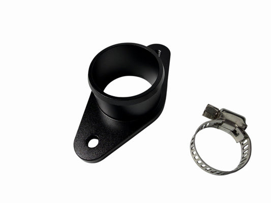 Honda Civic Type R FK8 turbo inlet pipe upgrade kit by JackSpania Racing, featuring polished metal and specialized engine parts.